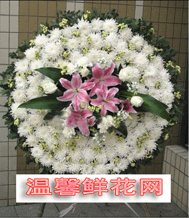 喪事花圈A23